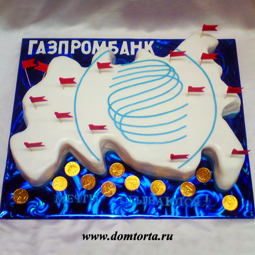 Торт "Газпромбанк"