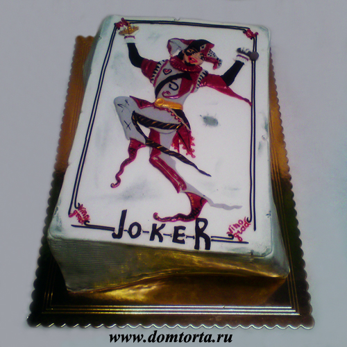 Торт "Доминик Джокер"