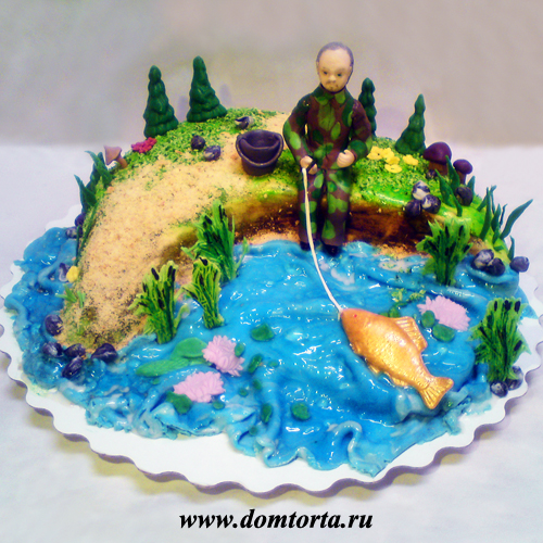 Торт "Рыбак"